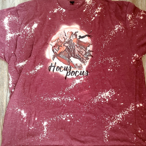 unbranded Tops - Vintage Bleached Hocus Pocus Tshirt